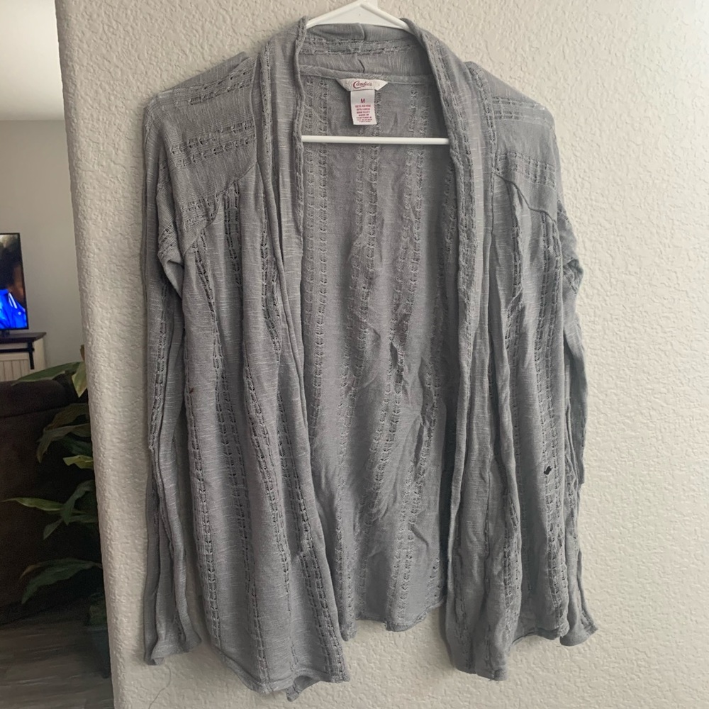 Grey Cardigan